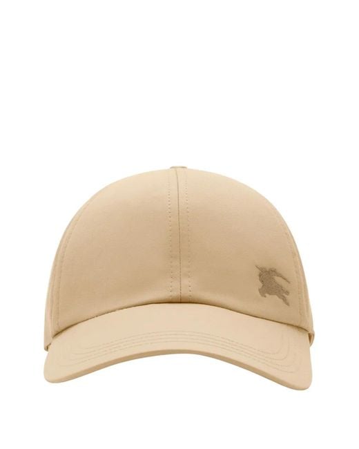 Burberry Natural Gabardine Baseball Cap for men