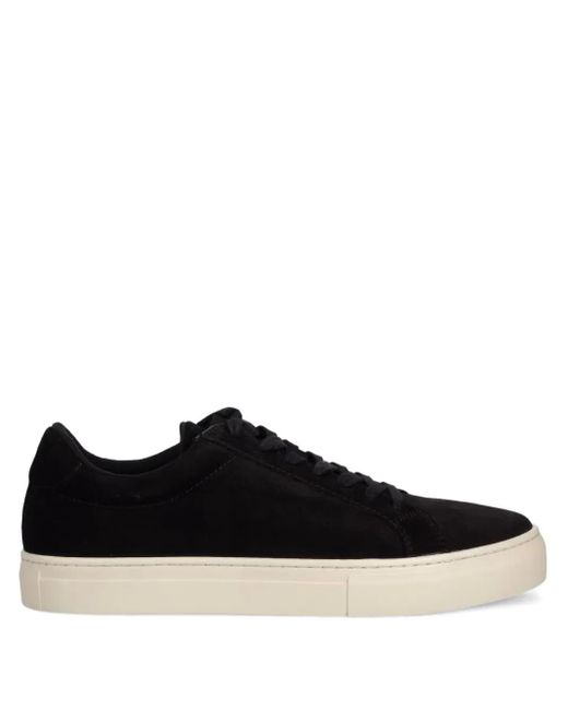 Vagabond Black Suede Low-Top Sneakers for men