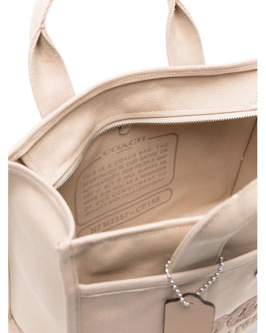 COACH Cargo ハンドバッグ Natural