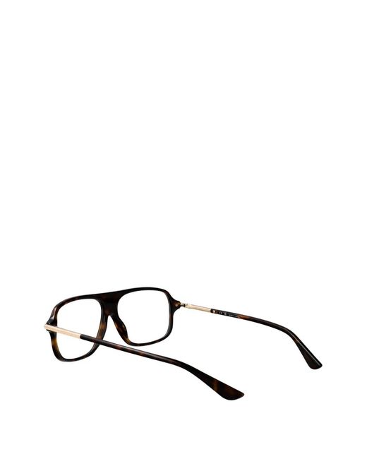 McQueen Black Pilotenbrille