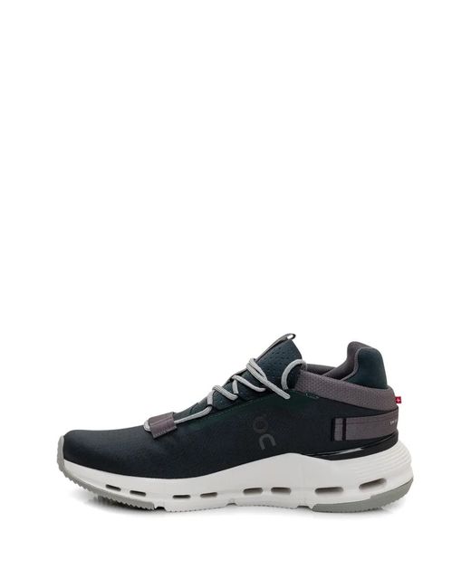On Shoes Blue Cloudnova 2 Running Sneakers for men