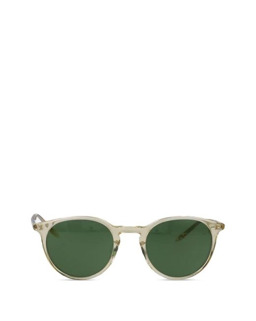 Barton Perreira Green Princeton Round-Frame Sunglasses for men