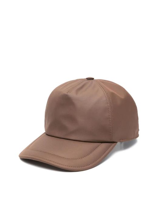メンズ Peserico ファイブパネル キャップ Brown
