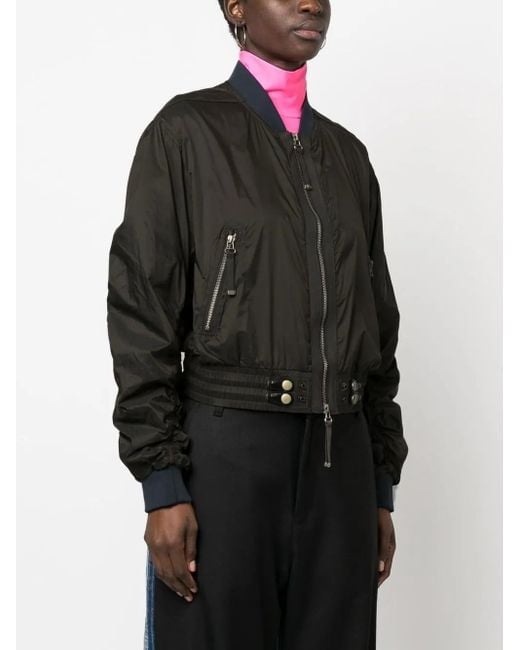 DIESEL Black G-Noak Zip-Up Bomber Jacket