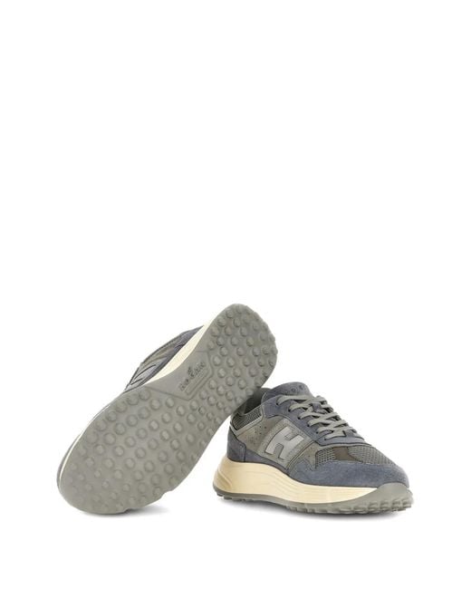 Zapatillas bajas Hyperlight con logo Hogan de hombre de color Gray