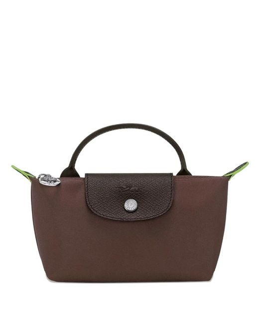 Borsa Mini Le Pliage di Longchamp in Brown
