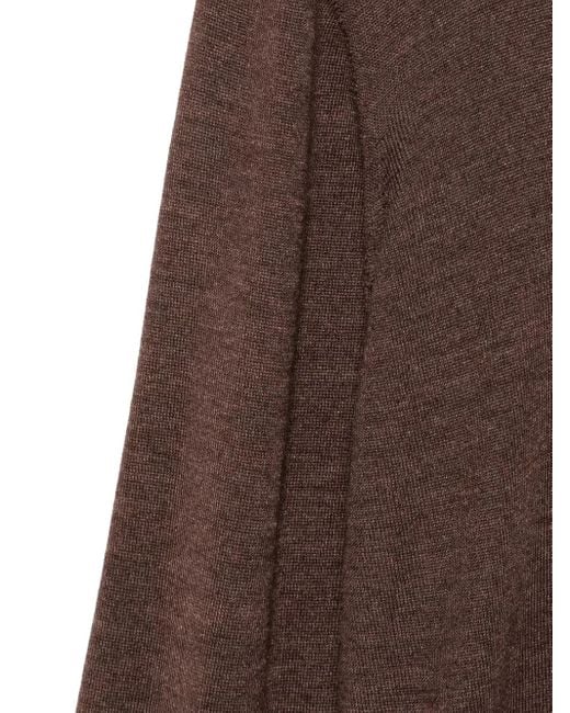 Tagliatore Brown Turtleneck for men