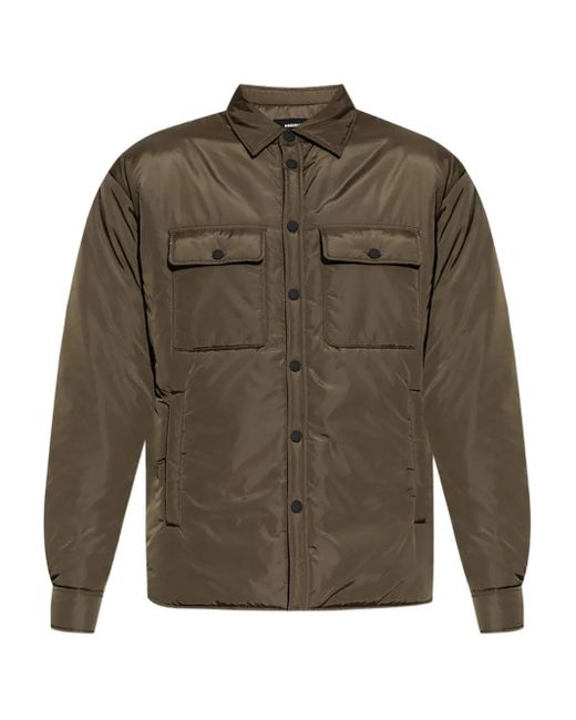 メンズ DSquared² フラップポケット ジャケット Green