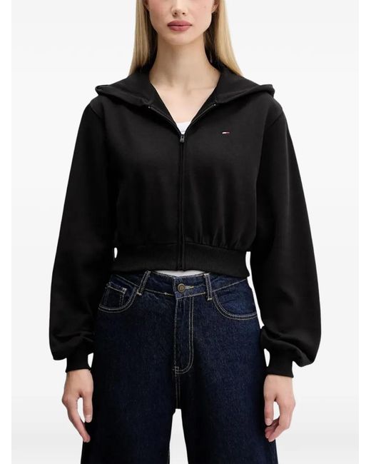 Tommy Hilfiger Black Zip-Up Hoodie