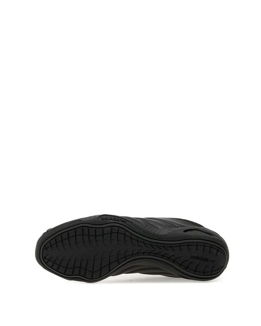 Adidas Black Adiracer Gt Lace-Up Low-Top Sneakers for men