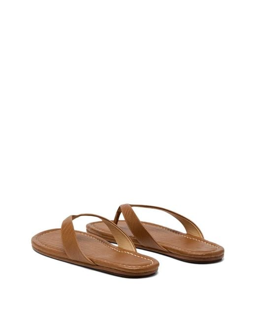 Marsèll Brown Lizard-Effect Sandals for men
