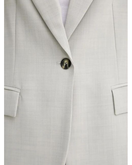 Day Birger et Mikkelsen White Single-Breasted Blazer