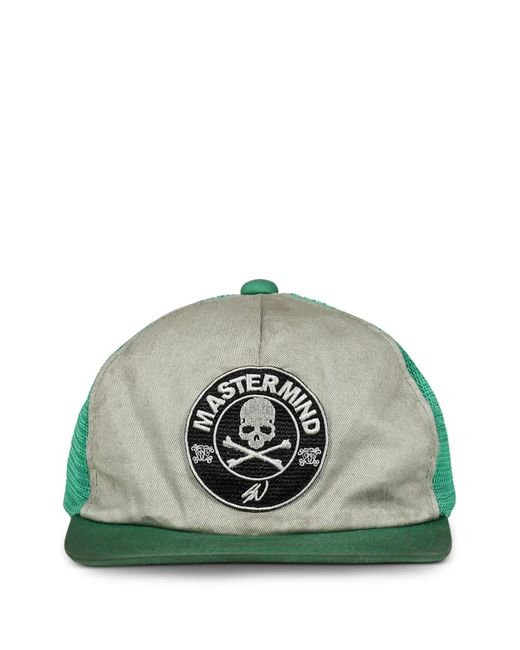 Mastermind Japan Green X Sean Wotherspoon Logo-Patch Cap for men