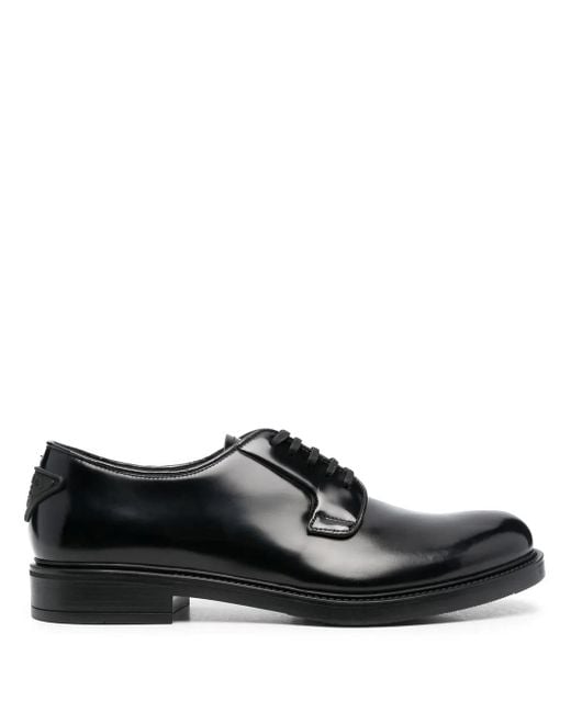 Derbies À Lacets Prada pour homme en coloris Black