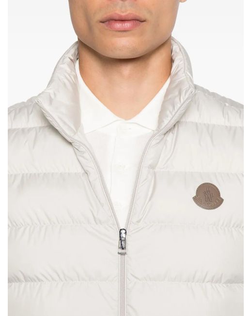 メンズ Moncler Treompan キルティング ベスト Natural