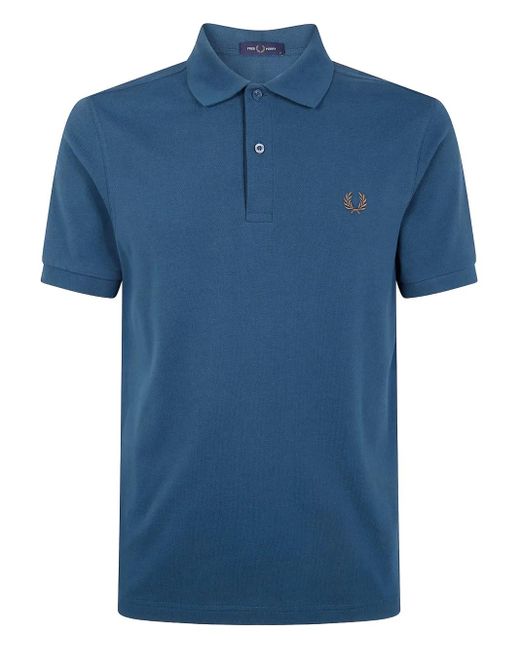 La Camicia di Fred Perry in Blue da Uomo