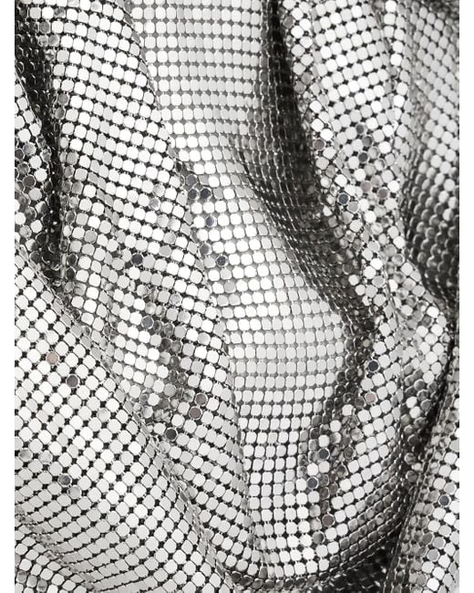 Rabanne White Chainmail Shoulder Bag