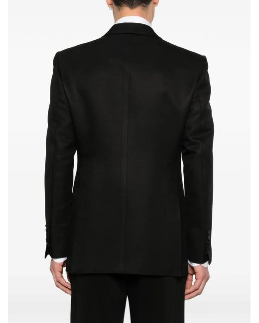 Tom Ford Black Dyllan Welt-Pocket Blazer for men