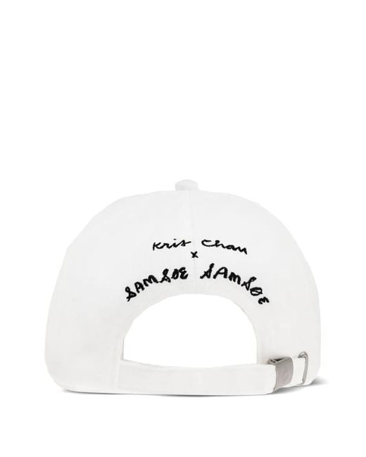 Samsøe & Samsøe White Baseball Cap