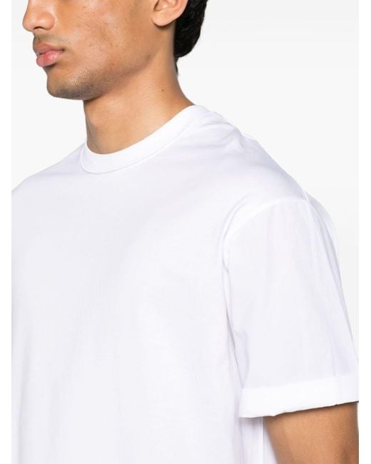 Neil Barrett T-Shirt mit Rundhalsausschnitt in White für Herren