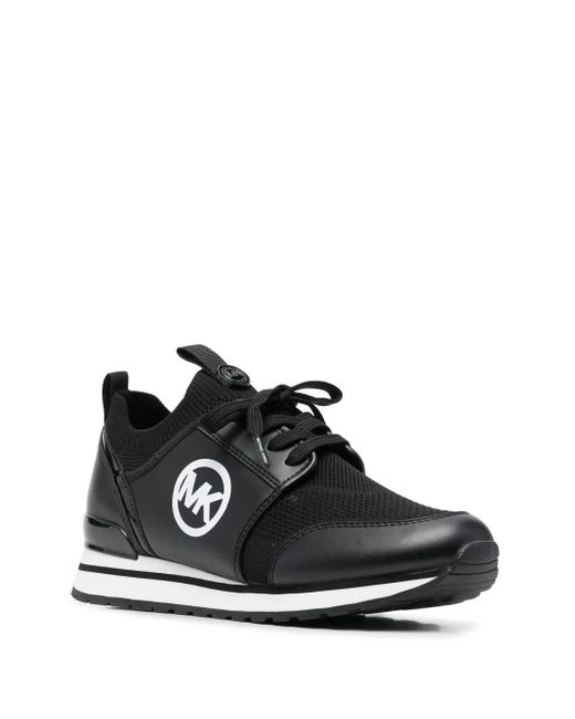 MICHAEL Michael Kors Black Baskets Dash En Maille