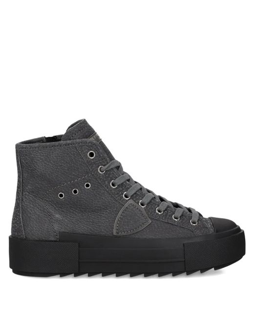 Philippe Model Black Paris Haute Sneakers