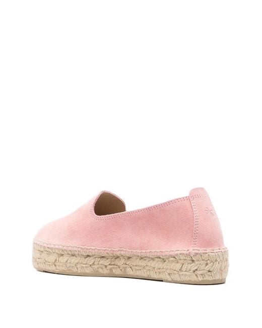 Manebí Pink Suede Espadrilles
