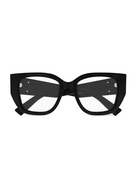 Gucci Black Brille Mit Logo