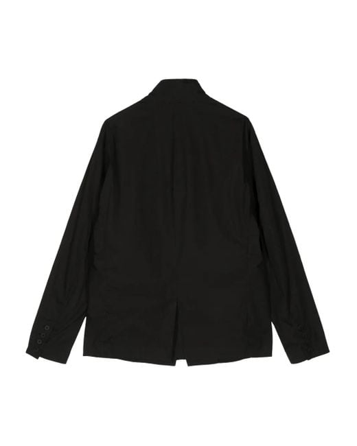 Transit Black Lightweight Long-Sleeve Jacket for men
