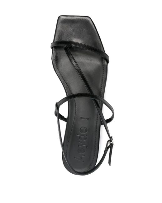 Aeyde Black Ella Nappa Leather Shoes