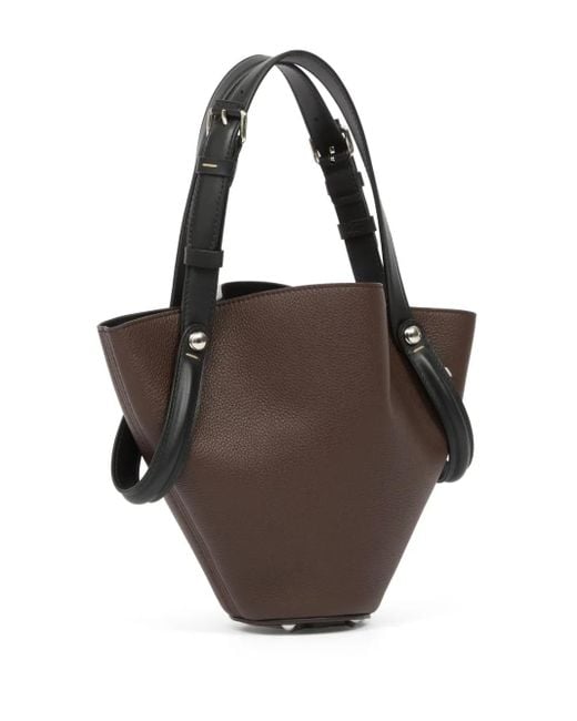 Maison Margiela Brown Small Dress-Age Tote Bag