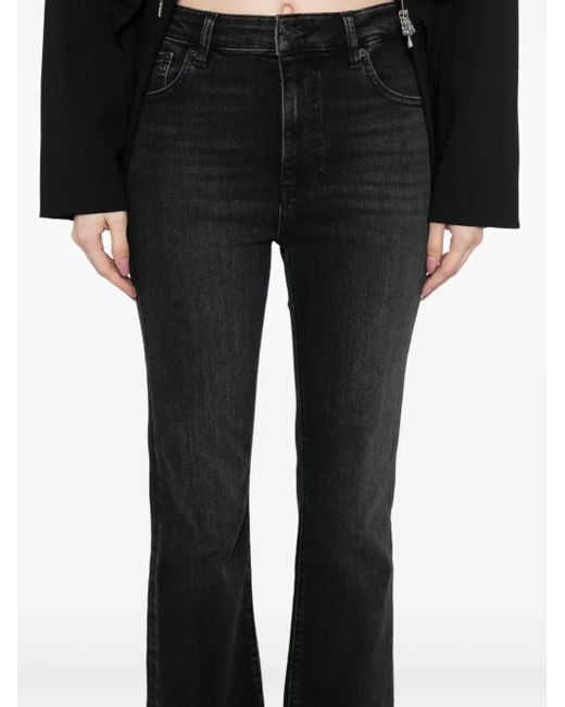 Jean The Reboot Crop FRAME en coloris Black
