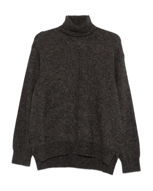 stein Black Roll-Neck Sweater