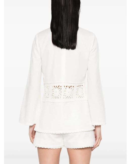 Zimmermann White Maxine Tunic