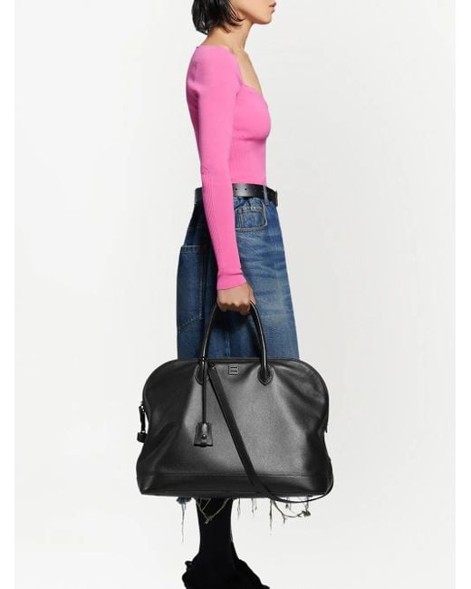 Balenciaga Pink Bustier-Neck Top