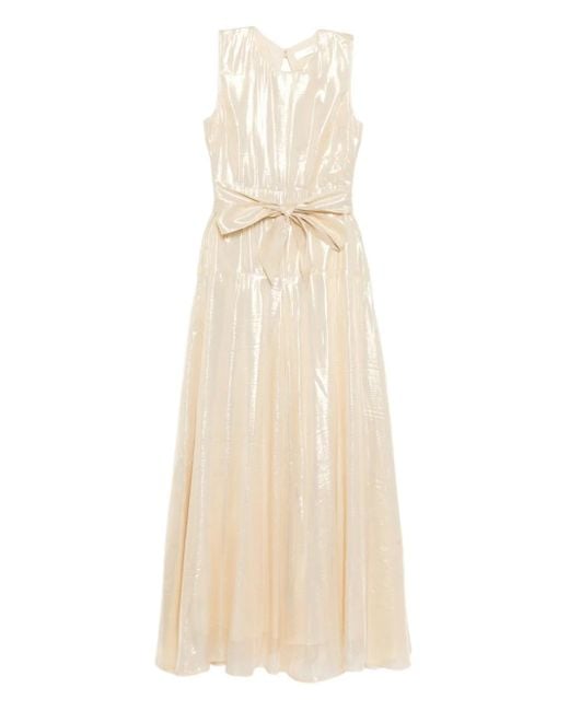 Luxe de Valentina White Luna Maxi Dress