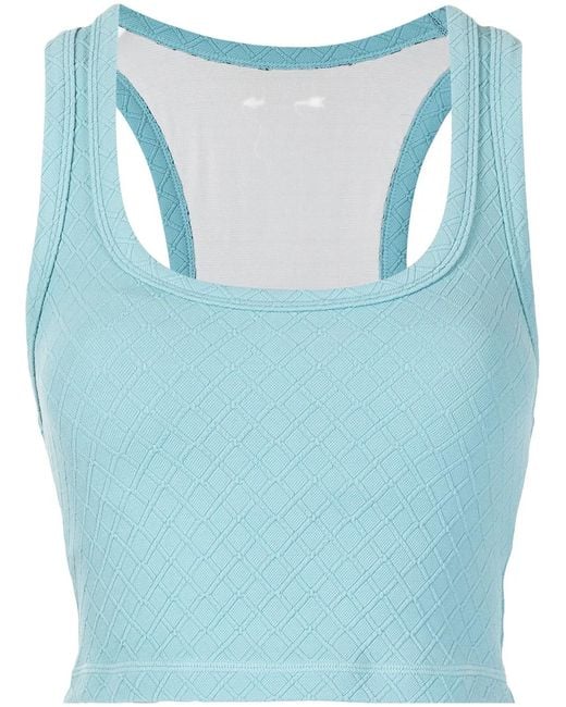 The Upside Blue Palma Leandra Tank Top