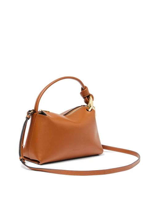 J.W. Anderson Brown Kleine Corner Schultertasche
