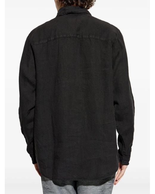 Camicia S-Werp di DIESEL in Black da Uomo