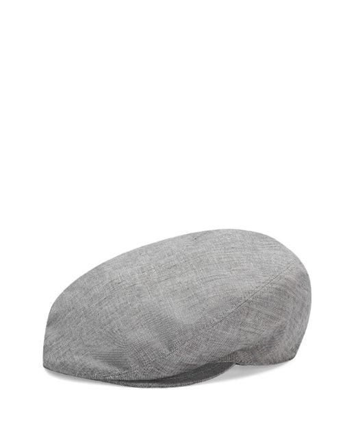Dolce & Gabbana Gray Linen Hat for men