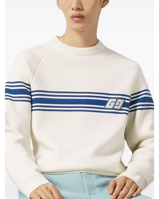 Gucci White Sweaters for men