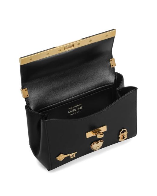 Dolce & Gabbana マルレーン シティ ショルダーバッグ ミニ Black