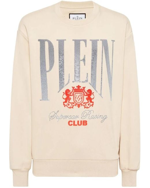 Philipp Plein Natural Racing Club Sweatshirt for men