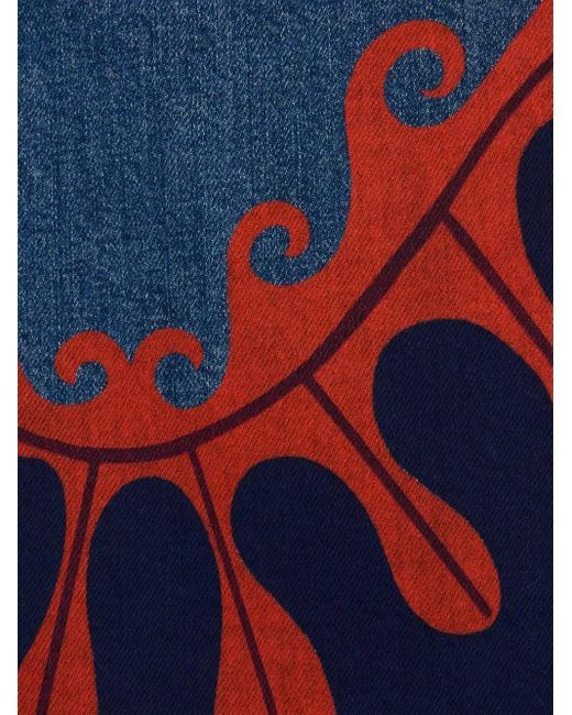 LaDoubleJ Blue X Mother The Tomcat Roller Jeans