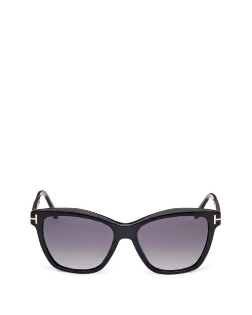 Tom Ford Black Cat-Eye Sunglasses