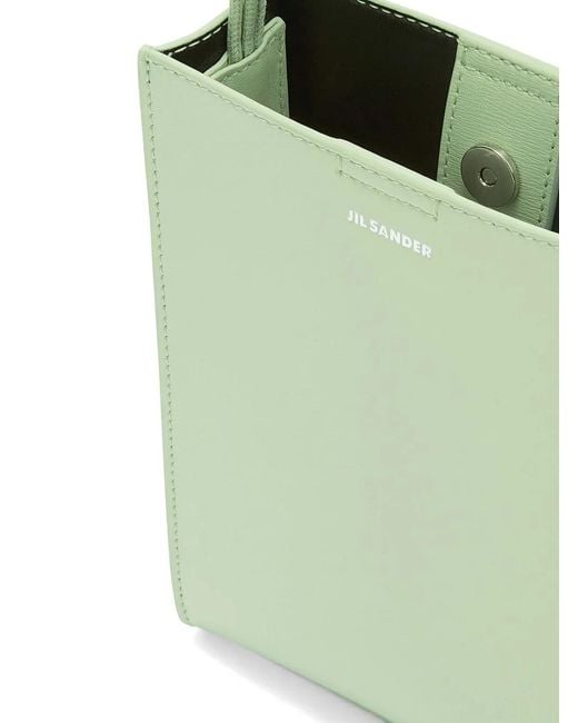 Jil Sander White Small Tangle Shoulder Bag