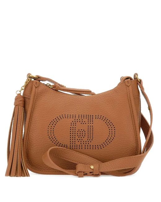 Liu Jo Ama Shoulder Bag Brown