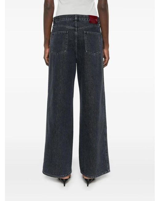 Gucci Blue Wide Pant