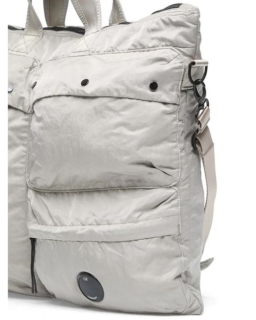 C.P. Company Nylon B Tote Bag in Gray | Lyst