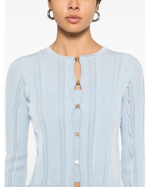 Maje Blue 2-In-1 Cardigan